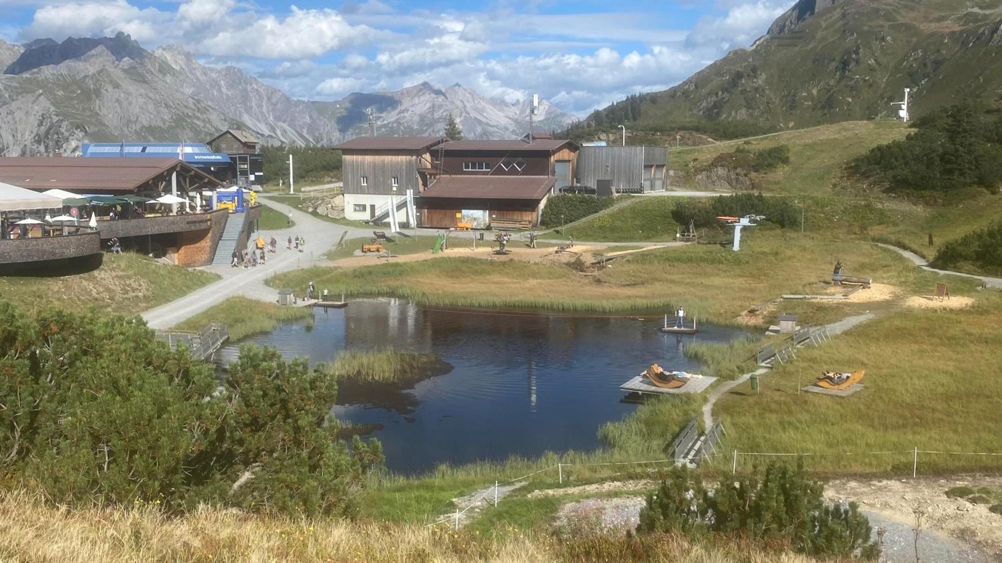 Ferienwohnung Haus Maschol Wald am Arlberg Exterior foto