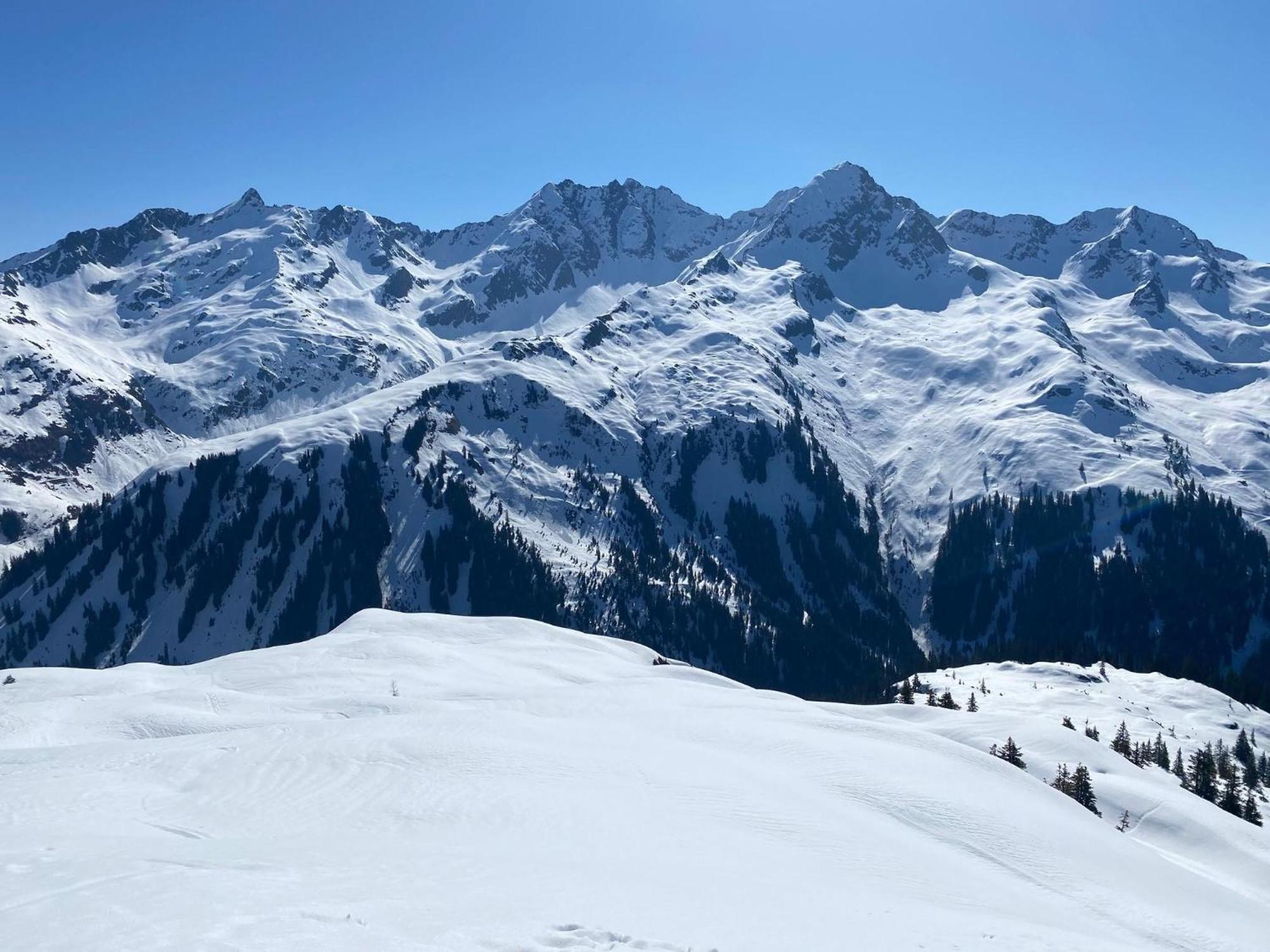 Ferienwohnung Haus Maschol Wald am Arlberg Exterior foto