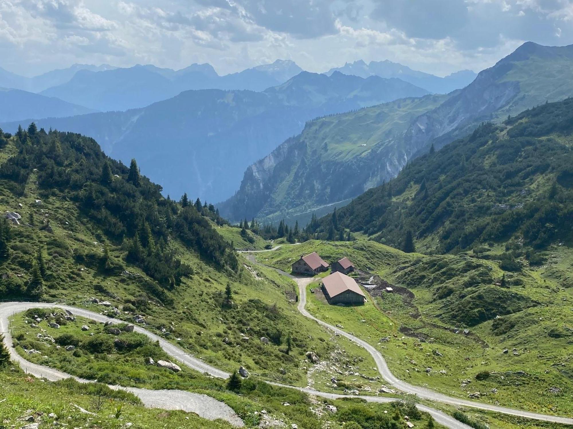 Ferienwohnung Haus Maschol Wald am Arlberg Exterior foto